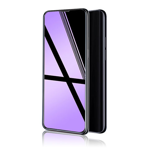 Apple iPhone 14 Pro Max用強化ガラス フル液晶保護フィルム アンチグレア ブルーライト アップル ブラック