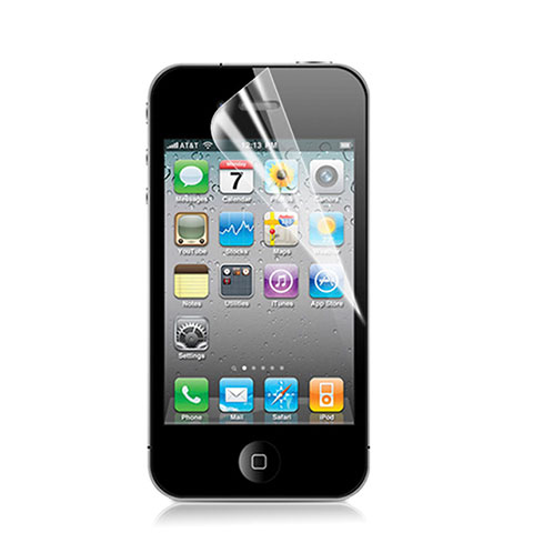 Apple iPhone 4用高光沢 液晶保護フィルム アップル クリア