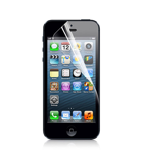 Apple iPhone 5用高光沢 液晶保護フィルム アップル クリア