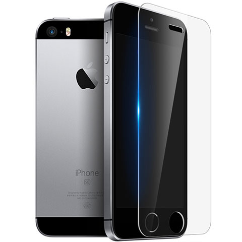 Apple iPhone 5用強化ガラス 液晶保護フィルム T03 アップル クリア