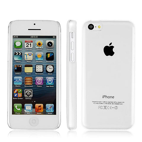 Apple iPhone 5C用ハードケース クリスタル クリア透明 アップル クリア