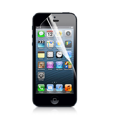 Apple iPhone 5S用高光沢 液晶保護フィルム アップル クリア