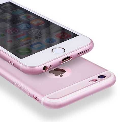 Apple iPhone 6用ケース 高級感 手触り良い アルミメタル 製の金属製 アップル ピンク