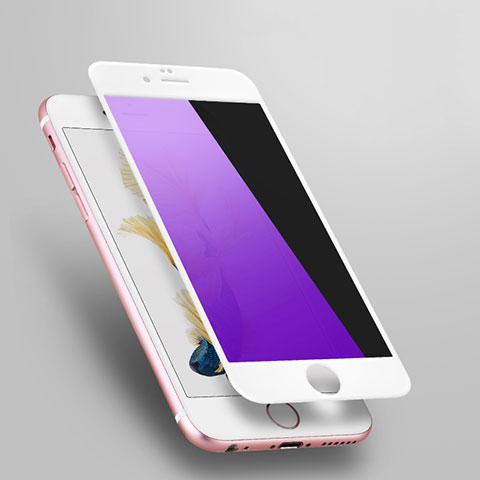 Apple iPhone 6用アンチグレア ブルーライト 強化ガラス 液晶保護フィルム L03 アップル ホワイト