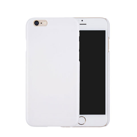 Apple iPhone 6S用ハードケース プラスチック 質感もマット アップル ホワイト