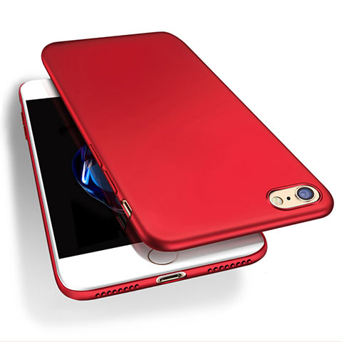 Apple iPhone 7用ハードケース プラスチック 質感もマット Q03 アップル レッド