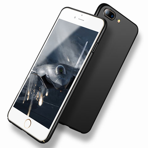Apple iPhone 7 Plus用ハードケース プラスチック 質感もマット M17 アップル ブラック