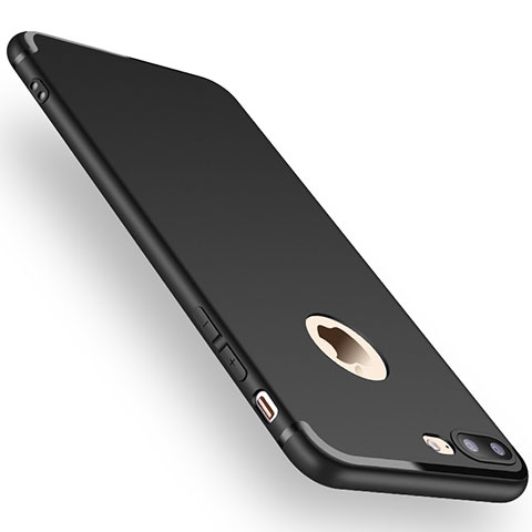 Apple iPhone 7 Plus用極薄ソフトケース シリコンケース 耐衝撃 全面保護 Z15 アップル ブラック