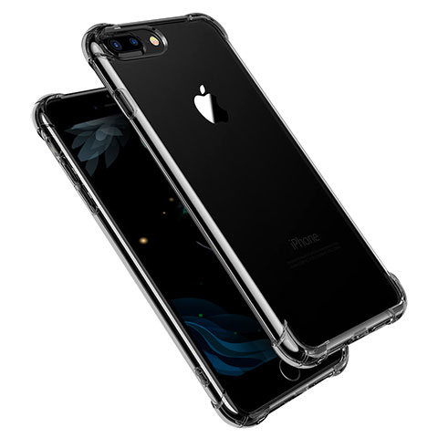 Apple iPhone 7 Plus用極薄ソフトケース シリコンケース 耐衝撃 全面保護 クリア透明 A11 アップル クリア