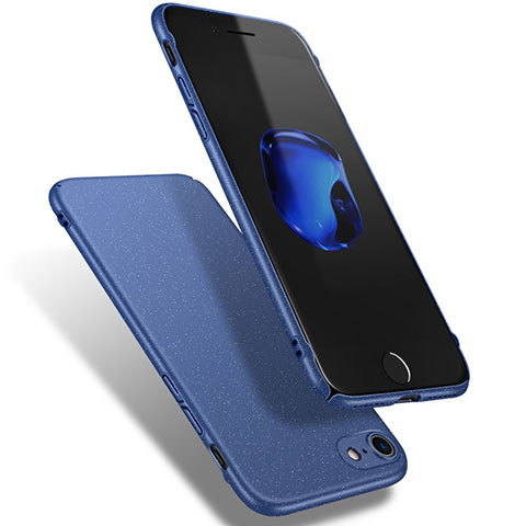 Apple iPhone 8用ハードケース カバー プラスチック Q02 アップル ネイビー