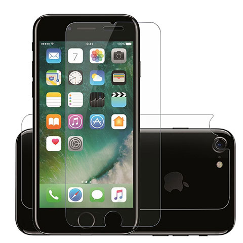 Apple iPhone 8用強化ガラス 液晶保護フィルム F09 アップル クリア