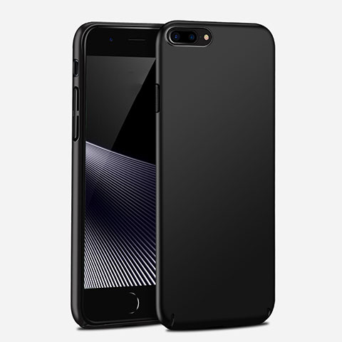Apple iPhone 8 Plus用ハードケース プラスチック 質感もマット M09 アップル ブラック