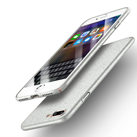 Apple iPhone 8 Plus用ハードケース カバー プラスチック アップル ホワイト