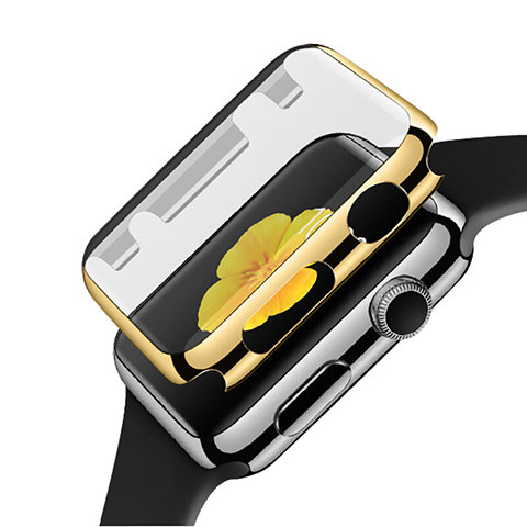 Apple iWatch 2 38mm用ケース 高級感 手触り良い アルミメタル 製の金属製 バンパー C02 アップル ゴールド