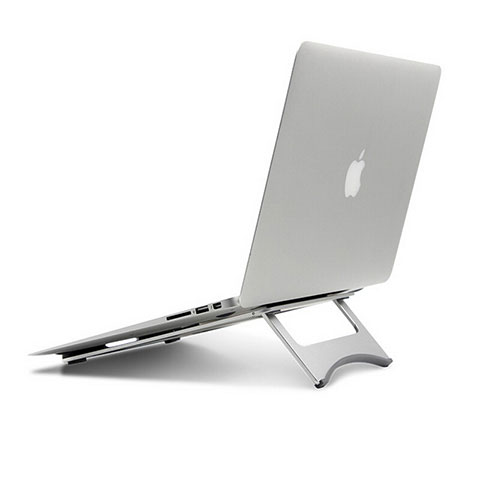 Apple MacBook Air 11 インチ用ノートブックホルダー ラップトップスタンド アップル シルバー