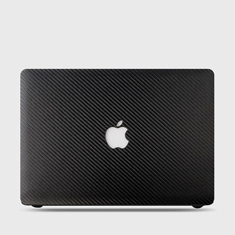 Apple MacBook Air 13 インチ (2020)用ハードケース プラスチック 質感もマット ツイル カバー アップル ブラック