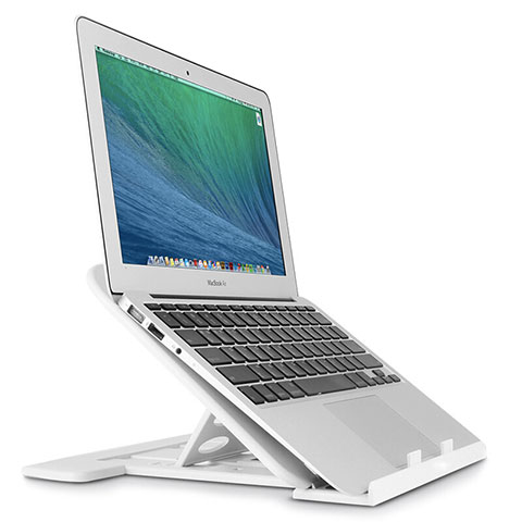 Apple MacBook Air 13.3 インチ (2018)用ノートブックホルダー ラップトップスタンド S02 アップル シルバー