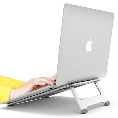 Apple MacBook Air 13 インチ用ノートブックホルダー ラップトップスタンド S10 アップル シルバー