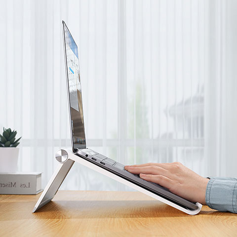 Apple MacBook Pro 13 インチ (2020)用ノートブックホルダー ラップトップスタンド K11 アップル シルバー
