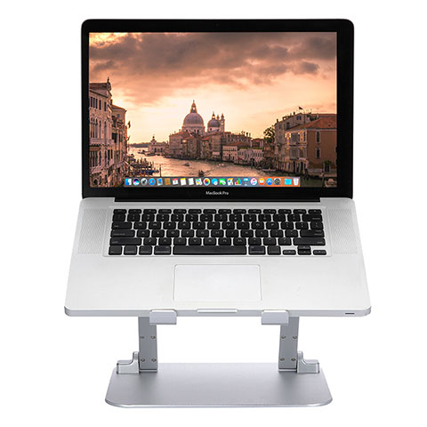 Apple MacBook Pro 13 インチ Retina用ノートブックホルダー ラップトップスタンド S08 アップル シルバー