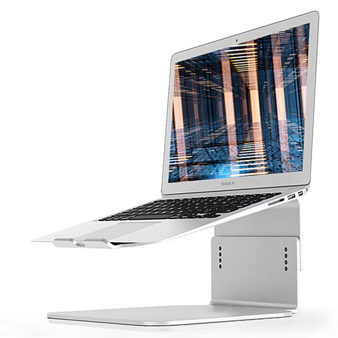 Apple MacBook Pro 15 インチ Retina用ノートブックホルダー ラップトップスタンド S09 アップル シルバー