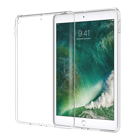 Apple New iPad 9.7 (2018)用極薄ソフトケース シリコンケース 耐衝撃 全面保護 クリア透明 カバー アップル クリア