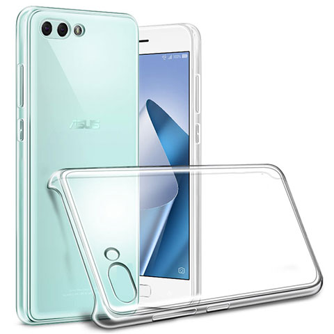 Asus Zenfone 4 ZE554KL用ハードケース クリスタル クリア透明 Asus クリア