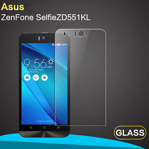 Asus Zenfone Selfie ZD551KL用強化ガラス 液晶保護フィルム Asus クリア