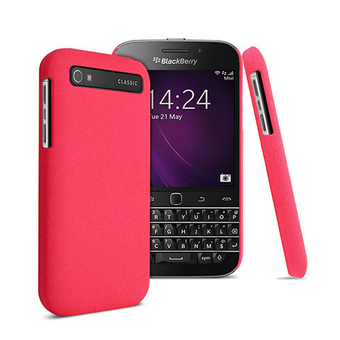 Blackberry Classic Q20用ハードケース プラスチック 質感もマット Blackberry レッド