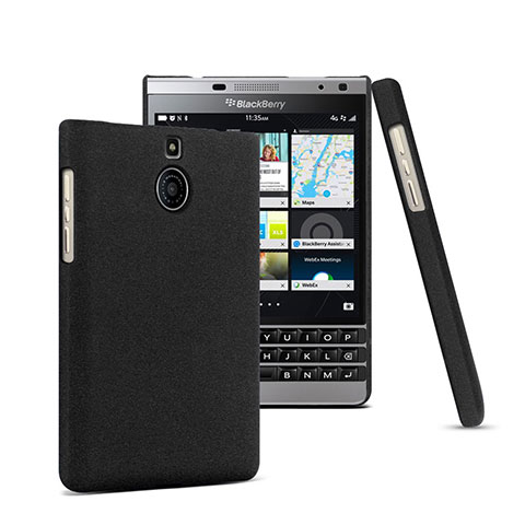 Blackberry Passport Silver Edition用ハードケース プラスチック 質感もマット Blackberry ブラック