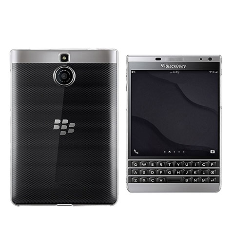 Blackberry Passport Silver Edition用極薄ソフトケース シリコンケース 耐衝撃 全面保護 クリア透明 カバー Blackberry クリア