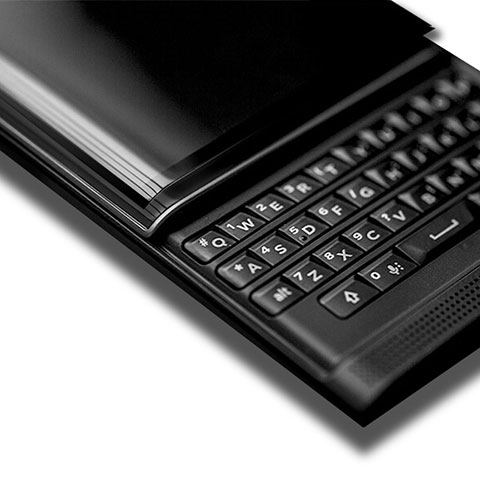 Blackberry Priv用強化ガラス フル液晶保護フィルム F03 Blackberry ホワイト