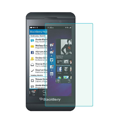 Blackberry Z10用強化ガラス 液晶保護フィルム Blackberry クリア