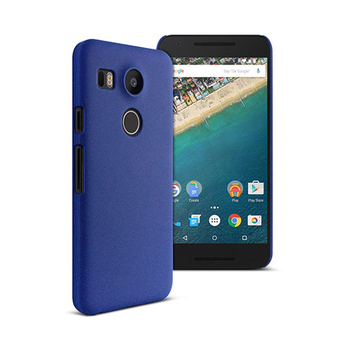Google Nexus 5X用ハードケース プラスチック 質感もマット グーグル ネイビー