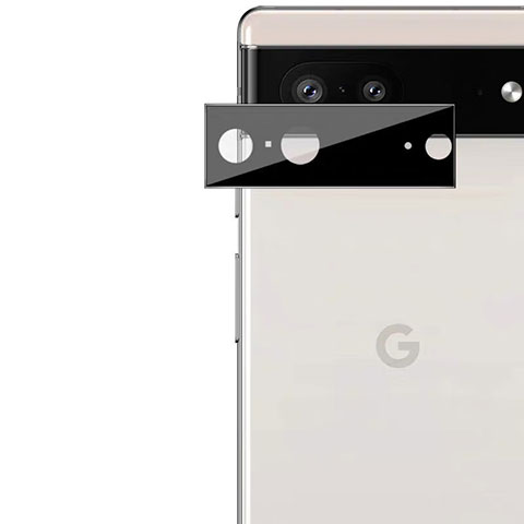 Google Pixel 7a 5G用強化ガラス カメラプロテクター カメラレンズ 保護ガラスフイルム グーグル ブラック