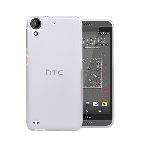 HTC Desire 530用極薄ソフトケース シリコンケース 耐衝撃 全面保護 クリア透明 HTC クリア