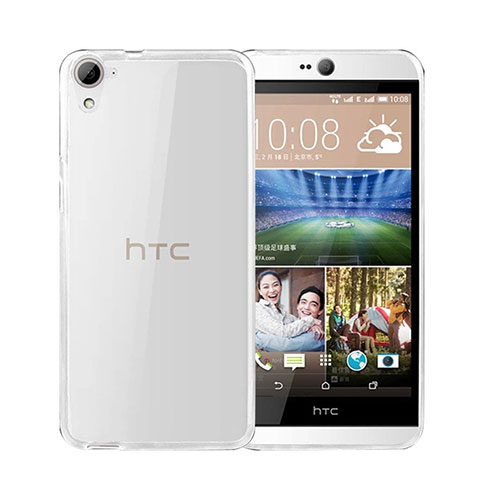 HTC Desire 826 826T 826W用極薄ソフトケース シリコンケース 耐衝撃 全面保護 クリア透明 HTC クリア