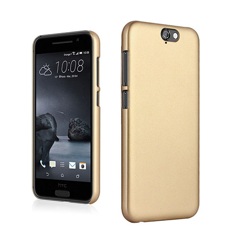 HTC One A9用ハードケース プラスチック 質感もマット HTC ゴールド