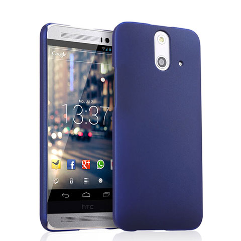 HTC One E8用ハードケース プラスチック 質感もマット HTC ネイビー