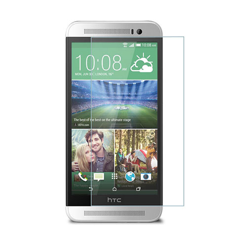 HTC One E8用強化ガラス 液晶保護フィルム HTC クリア