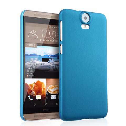 HTC One E9 Plus用ハードケース プラスチック 質感もマット HTC ブルー