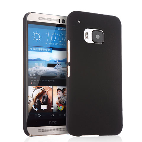 HTC One M9用ハードケース プラスチック 質感もマット HTC ブラック