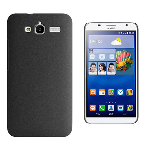 Huawei Ascend GX1用ハードケース カバー プラスチック ファーウェイ ブラック