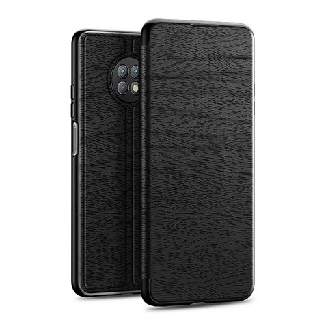 Huawei Enjoy 20 Plus 5G用手帳型 レザーケース スタンド カバー L01 ファーウェイ ブラック