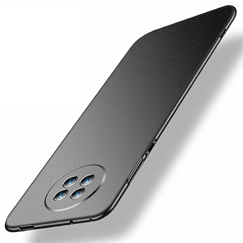Huawei Enjoy 20 Plus 5G用ハードケース プラスチック 質感もマット カバー M01 ファーウェイ ブラック