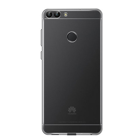 Huawei Enjoy 7S用極薄ソフトケース シリコンケース 耐衝撃 全面保護 クリア透明 T02 ファーウェイ クリア