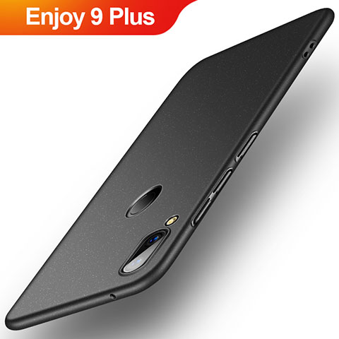 Huawei Enjoy 9 Plus用ハードケース プラスチック 質感もマット P01 ファーウェイ ブラック