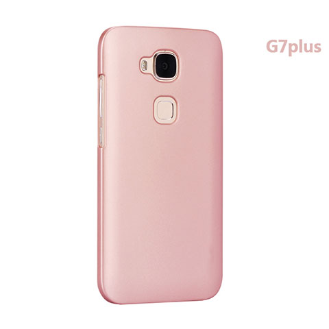Huawei G7 Plus用ハードケース プラスチック 質感もマット ファーウェイ ピンク