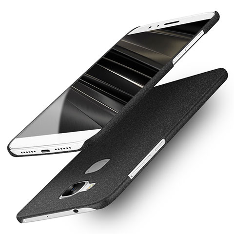 Huawei G8用ハードケース カバー プラスチック ファーウェイ ブラック