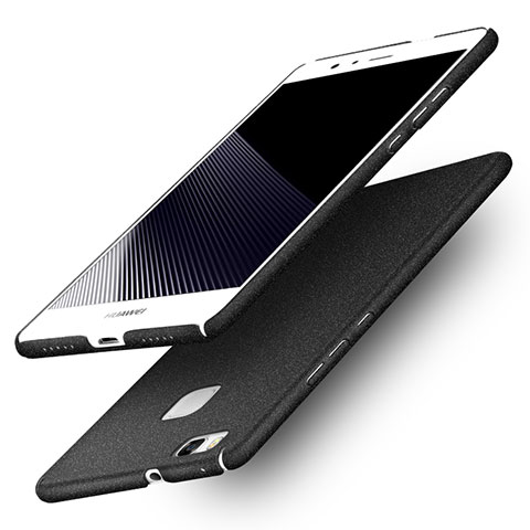 Huawei G9 Lite用ハードケース カバー プラスチック Q01 ファーウェイ ブラック